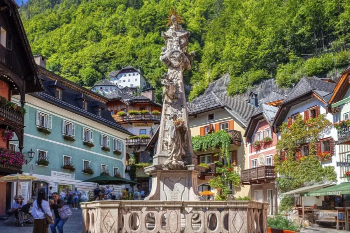 Framed Print : Hallstatt HDR Print Framed Print : Hallstatt HDR Print