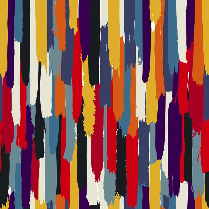 Framed Print : Abstract Art Brush Vector Seamless Print Pattern