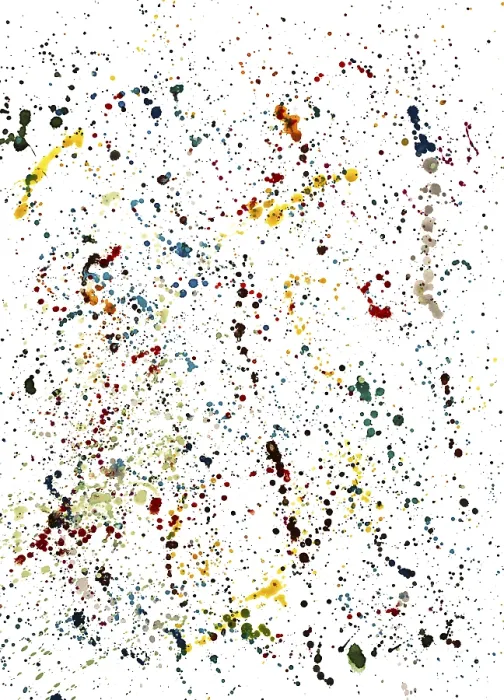 Framed Print : Abstract Watercolor Print with Multicolor Drops and Splashes Framed Print : Abstract Watercolor Print with Multicolor Drops and Splashes