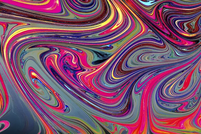 Framed Print : Ebru Marble Print Design for Fabric Framed Print : Ebru Marble Print Design for Fabric