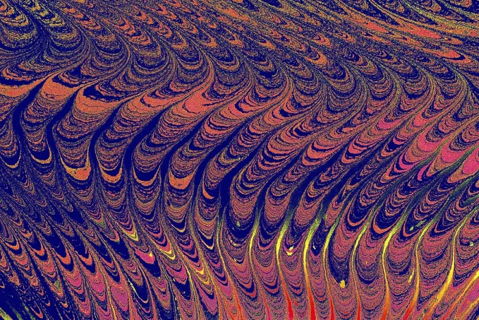 Framed Print : Abstract Marbling Print for Fabric Framed Print : Abstract Marbling Print for Fabric