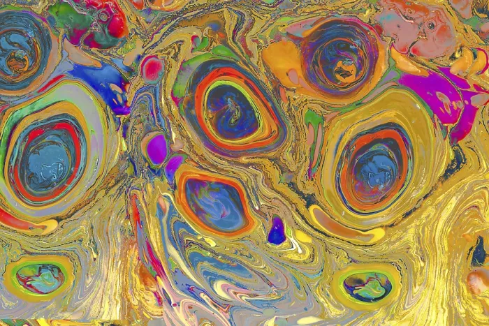 Framed Print : Abstract Marbling Print for Fabric Design Framed Print : Abstract Marbling Print for Fabric Design