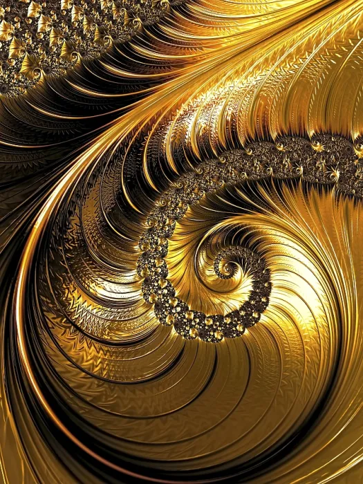 Framed Print : Digital Print of Abstract Fractal Background Framed Print : Digital Print of Abstract Fractal Background