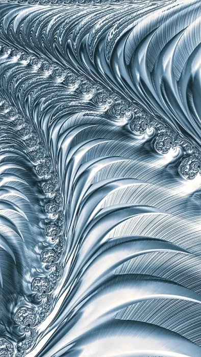 Framed Print : Abstract Fractal Background Print - Digital Art