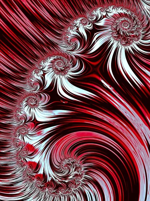 Framed Print : Abstract Fractal Background Print - Computer-Generated Image