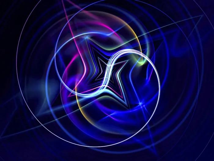 Framed Print : Fractal Print - Glowing Abstract Background Framed Print : Fractal Print - Glowing Abstract Background