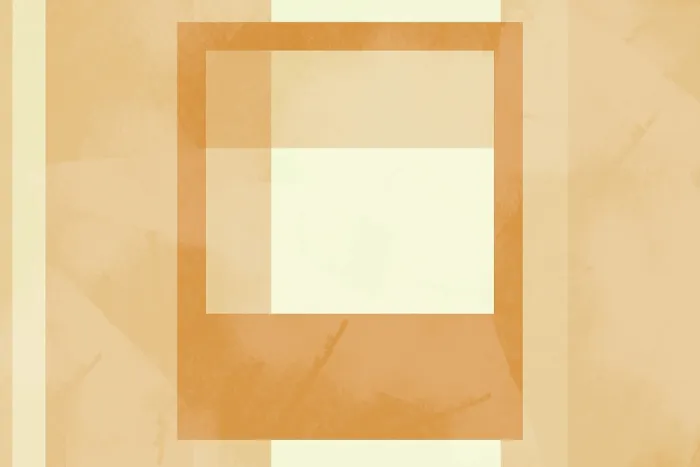 Framed Print : Abstract Geometric Print in Warm Orange and Beige Framed Print : Abstract Geometric Print in Warm Orange and Beige