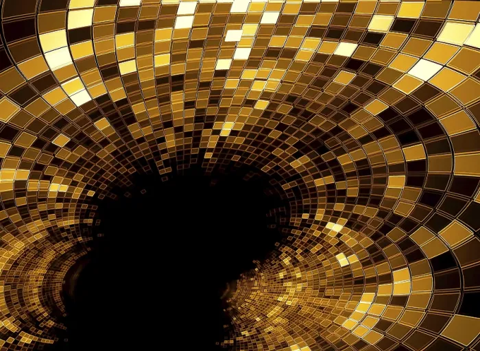 Framed Print : Golden Fractal Background Print - Computer-Generated Image Framed Print : Golden Fractal Background Print - Computer-Generated Image