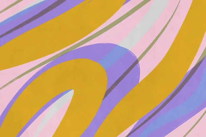 Framed Print : Pastel Wavy Lines Art Print Framed Print : Pastel Wavy Lines Art Print