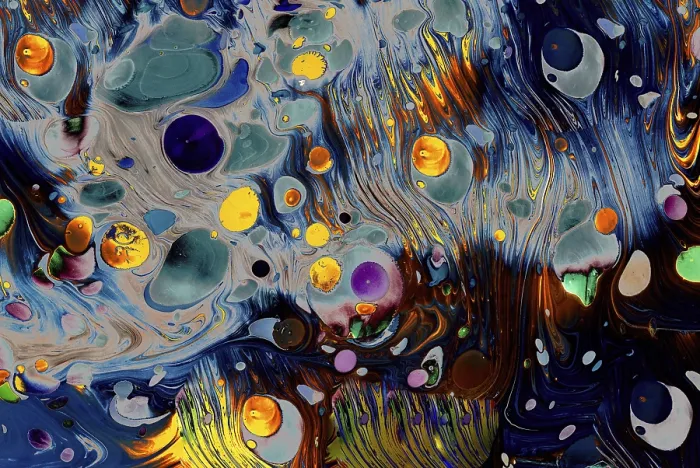 Framed Print : Abstract Marbling Art Patterns Print Framed Print : Abstract Marbling Art Patterns Print