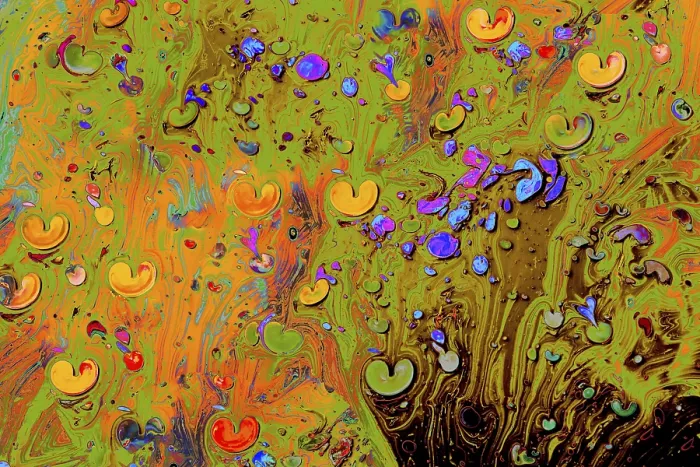 Framed Print : Abstract Marbling Art Patterns Print Framed Print : Abstract Marbling Art Patterns Print