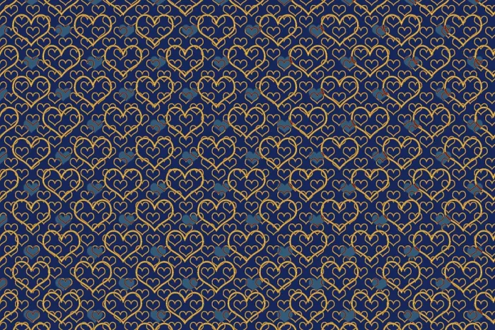 Framed Print : Abstract Marbling Heart Print for Fabric and Tile Design