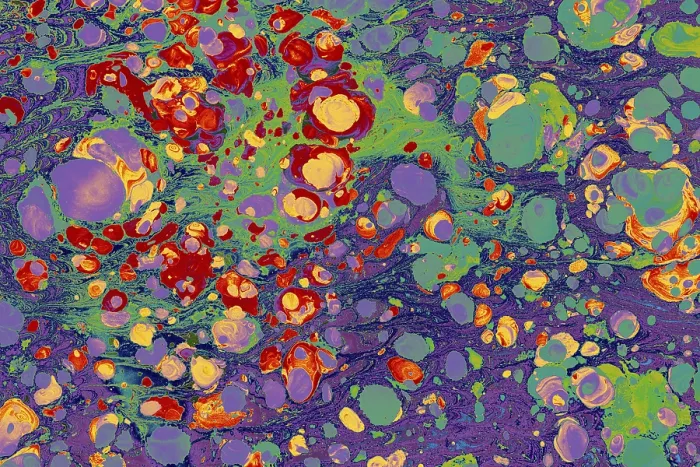 Framed Print : Abstract Marbling Print for Fabric Framed Print : Abstract Marbling Print for Fabric
