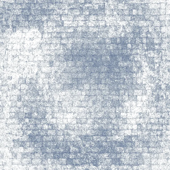 Framed Print : Blue and White Rough Stone Wall Print Framed Print : Blue and White Rough Stone Wall Print