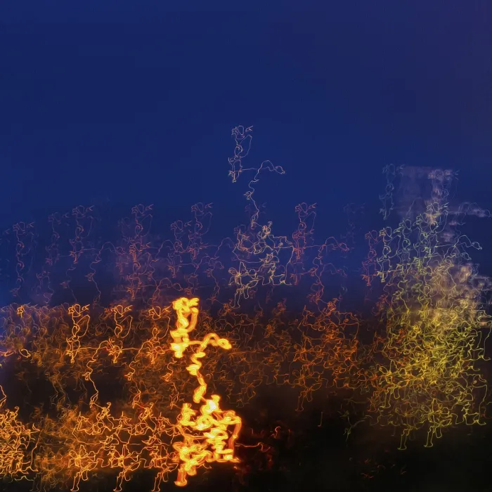 Framed Print : Abstract Traces of Light in the Night Print Framed Print : Abstract Traces of Light in the Night Print