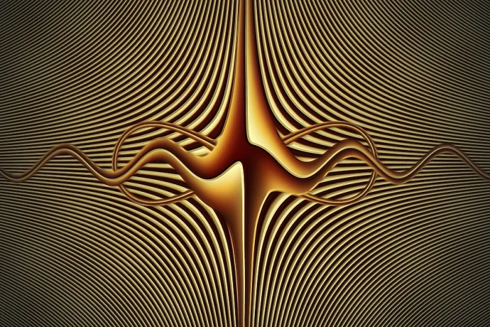Framed Print : Abstract Waves and Lines Background 3D Print Framed Print : Abstract Waves and Lines Background 3D Print