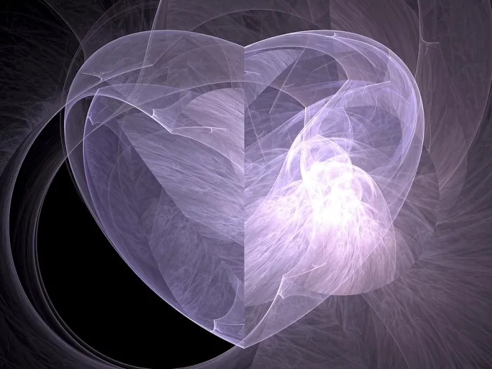 Framed Print : Abstract Wavy Heart Computer-Generated Image Print Framed Print : Abstract Wavy Heart Computer-Generated Image Print