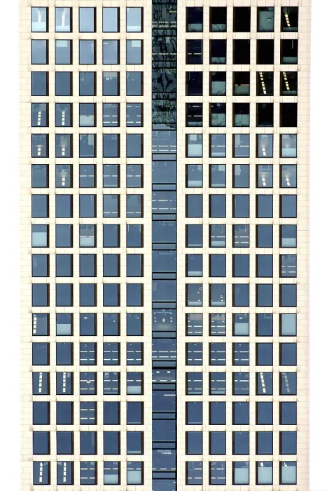 Framed Print : Abstract Window Façade Print
