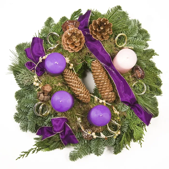Framed Print : Advent Wreath Print Framed Print : Advent Wreath Print