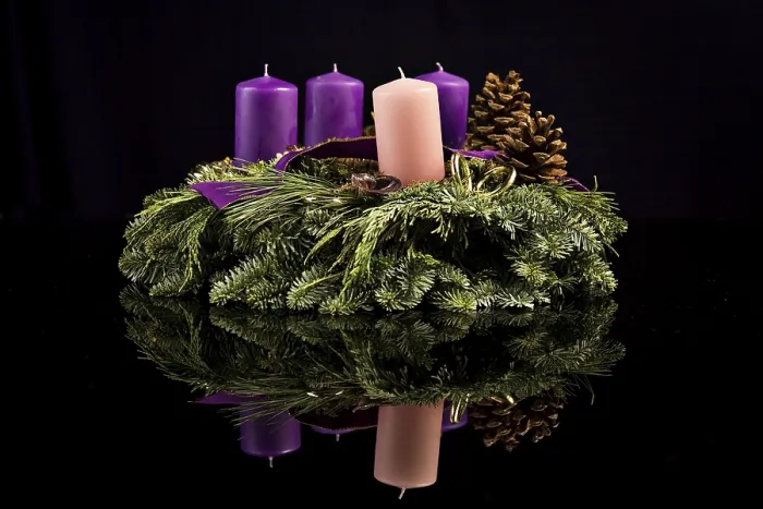 Framed Print : Advent Wreath Print Framed Print : Advent Wreath Print