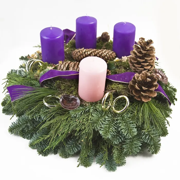 Framed Print : Advent Wreath Print Framed Print : Advent Wreath Print