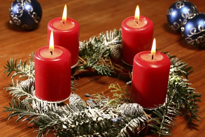 Framed Print : Advent Wreath Print Framed Print : Advent Wreath Print