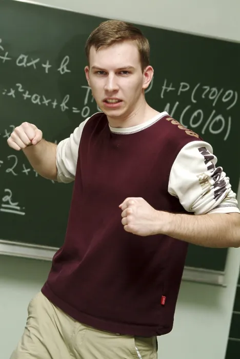 Framed Print : Aggressive Schoolboy Print Framed Print : Aggressive Schoolboy Print