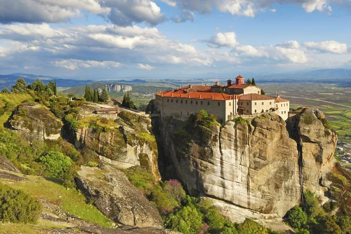 Framed Print : Agios Stephanos Monastery Print, Meteora Greece Framed Print : Agios Stephanos Monastery Print, Meteora Greece