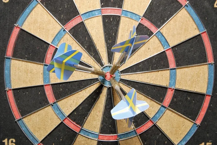 Framed Print : Dart Target Print Framed Print : Dart Target Print