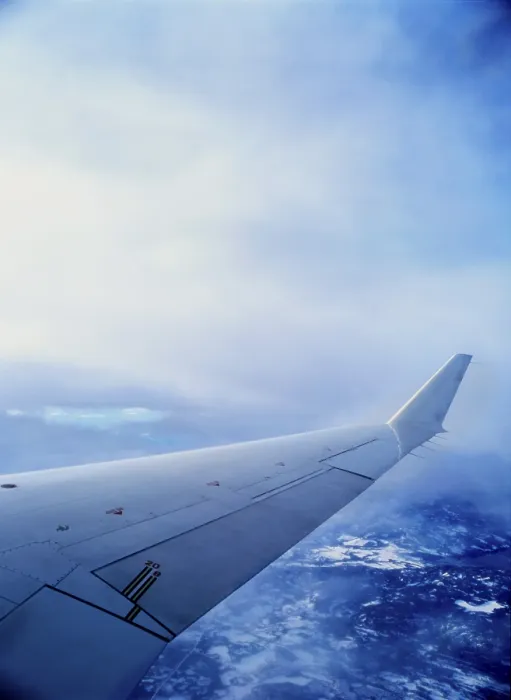 Framed Print : Airplane in the Air Print