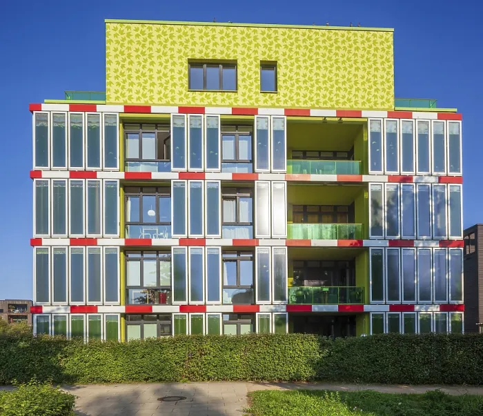 Framed Print : Algae House Print, IBA Hamburg Germany
