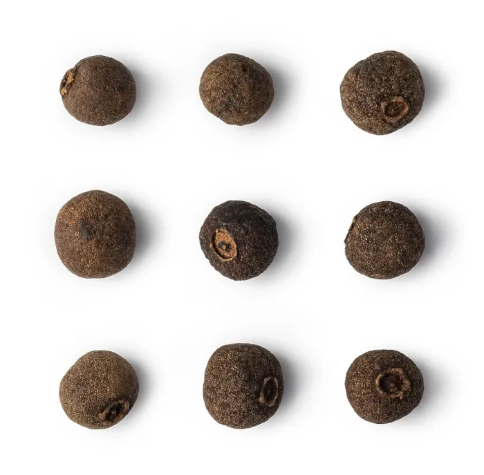 Framed Print : Allspice Print Isolated on White Background Framed Print : Allspice Print Isolated on White Background