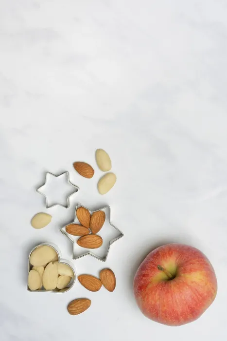 Framed Print : Almonds and Biscuit Cutters Print Framed Print : Almonds and Biscuit Cutters Print