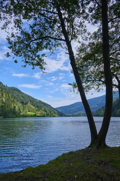 Framed Print : Alpine Lake Print: Afritz am See, Austria