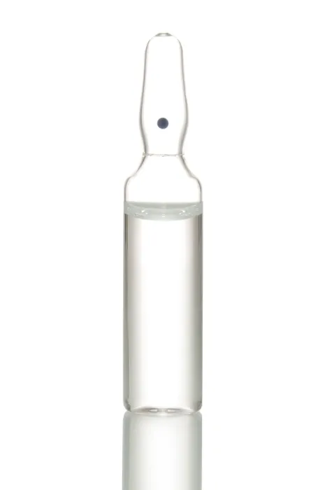 Framed Print : Ampoule with Liquid Print Framed Print : Ampoule with Liquid Print
