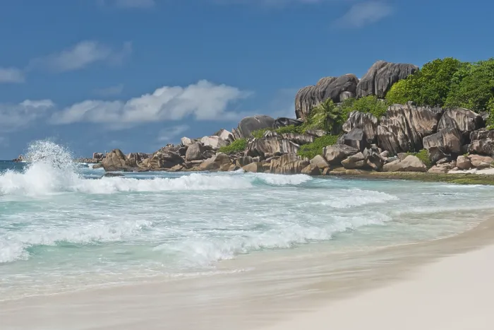 Framed Print : Anse Source dArgent Beach Print, La Digue Island, Seychelles Framed Print : Anse Source dArgent Beach Print, La Digue Island, Seychelles