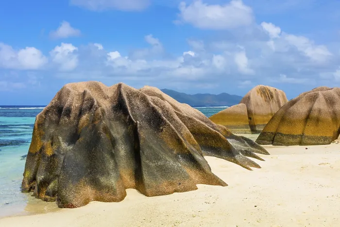 Framed Print : Anse Source d'Argent Granite Rock Beach Print, Seychelles Framed Print : Anse Source d'Argent Granite Rock Beach Print, Seychelles