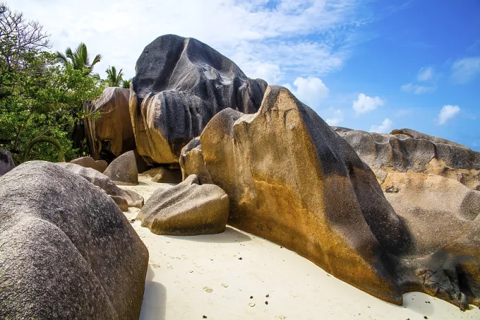 Framed Print : Anse Source d'Argent Granite Rock Beach Print, Seychelles Framed Print : Anse Source d'Argent Granite Rock Beach Print, Seychelles