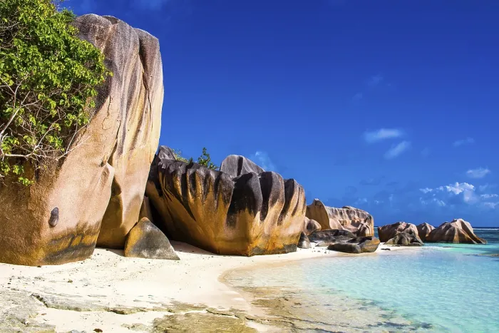Framed Print : Anse Source d'Argent Granite Rock Beach Print, La Digue Seychelles Framed Print : Anse Source d'Argent Granite Rock Beach Print, La Digue Seychelles