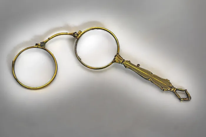 Framed Print : Antique Lorgnette Print Framed Print : Antique Lorgnette Print