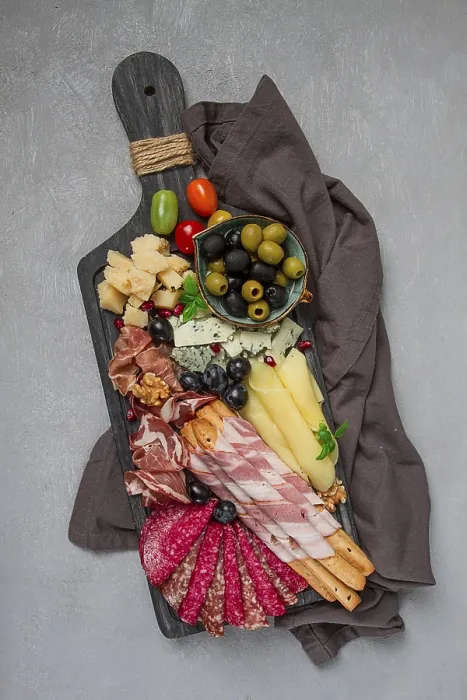 Framed Print : Wooden Board Appetizer Print Framed Print : Wooden Board Appetizer Print