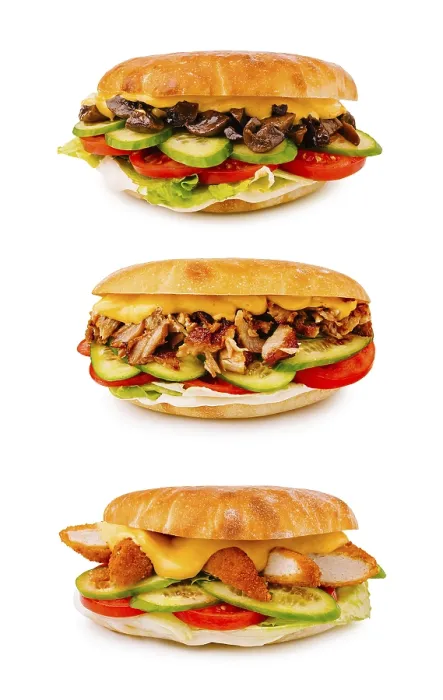 Framed Print : Vibrant Sandwich Print Featuring Fresh Ingredients Framed Print : Vibrant Sandwich Print Featuring Fresh Ingredients