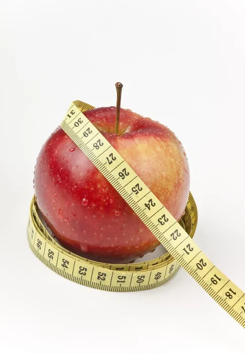 Framed Print : Apple with Measuring Tape Print Framed Print : Apple with Measuring Tape Print
