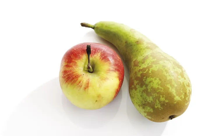 Framed Print : Apple and Pear Print Framed Print : Apple and Pear Print