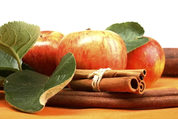 Framed Print : Apples with Cinnamon Bars Print Framed Print : Apples with Cinnamon Bars Print