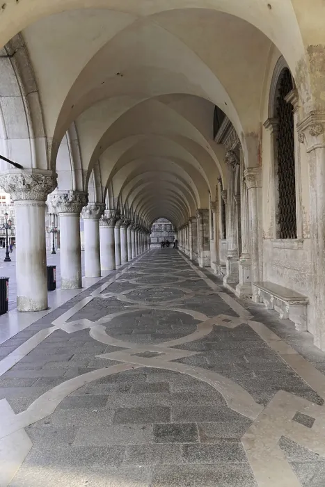 Framed Print : Arcades at St Mark's Square Print, Venice, Italy Framed Print : Arcades at St Mark's Square Print, Venice, Italy
