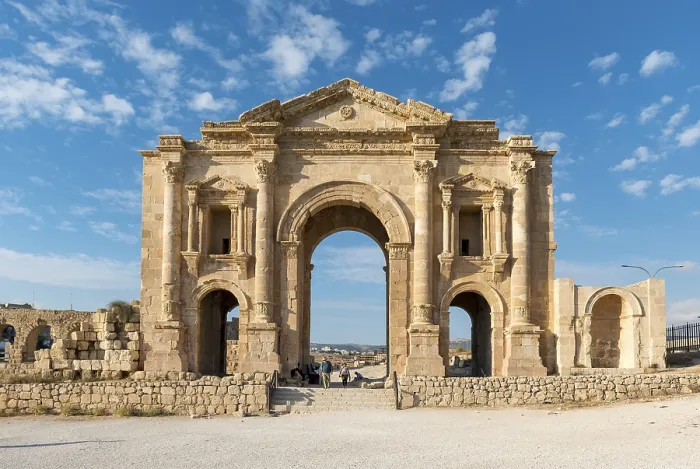 Framed Print : Arch of Hadrian Print, Jerash, Jordan Framed Print : Arch of Hadrian Print, Jerash, Jordan