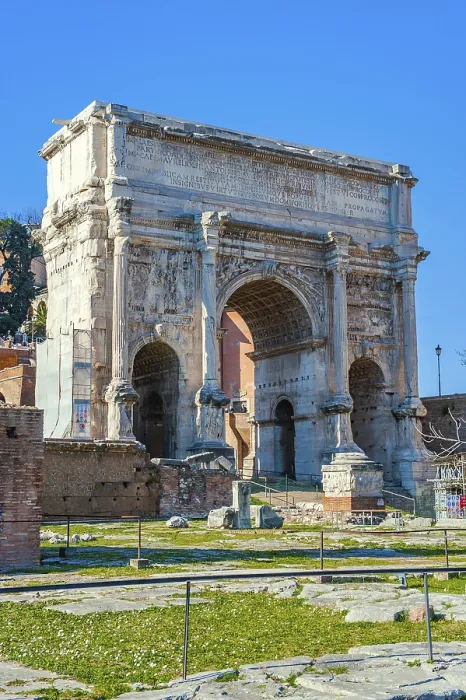Framed Print : Arch of Severus Print, Roman Forum, Rome Framed Print : Arch of Severus Print, Roman Forum, Rome