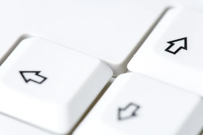 Framed Print : Arrows on a Keyboard Print Framed Print : Arrows on a Keyboard Print