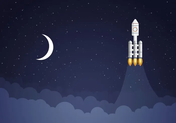 Framed Print : Art Launch Rocket with Sky Space Print Framed Print : Art Launch Rocket with Sky Space Print